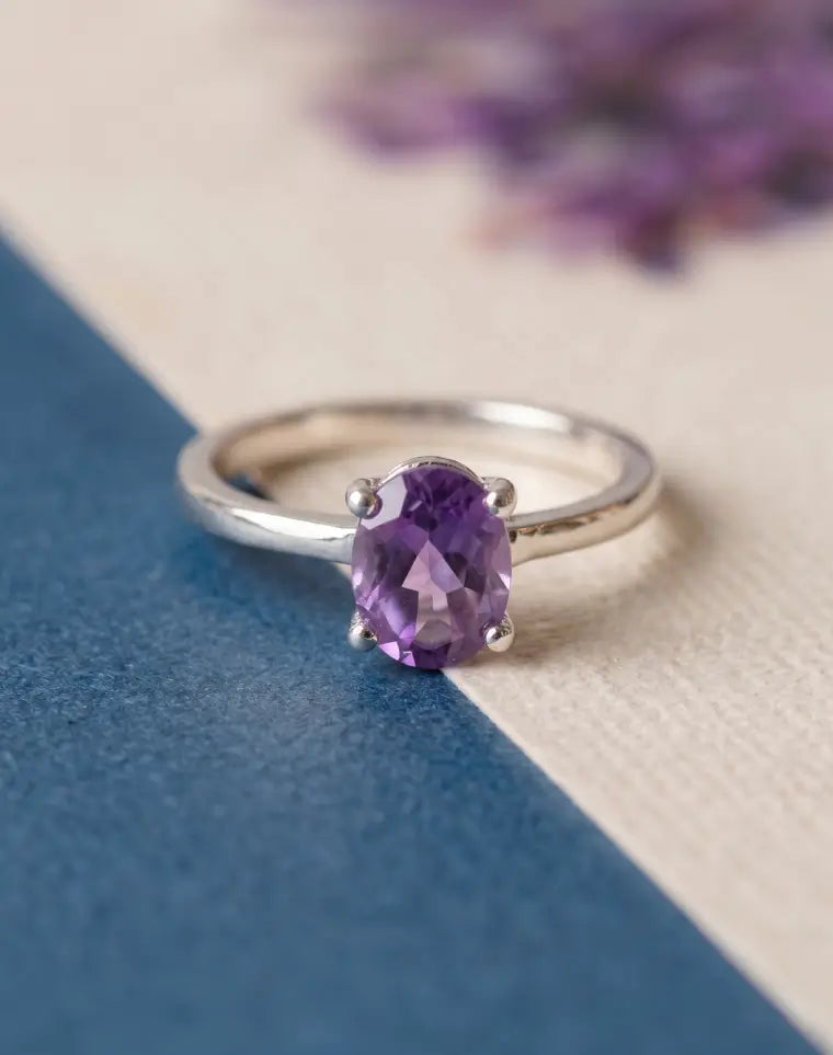 Anillo Amatista Prismara