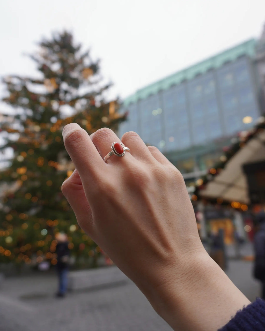 Anillo Aura Coral