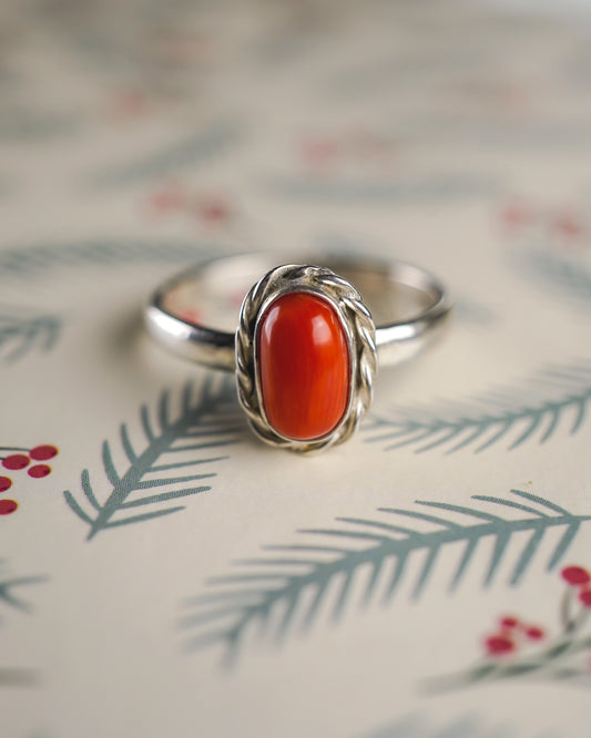 Anillo Aura Coral